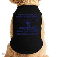 Beaver Valley Funny Offensive Doggie Tank thumb 0