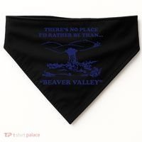 Beaver Valley Funny Offensive USA-Made Doggie Bandana thumb 0