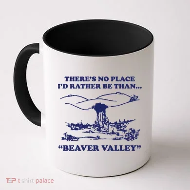 Beaver Valley Funny Offensive Coffee Mug