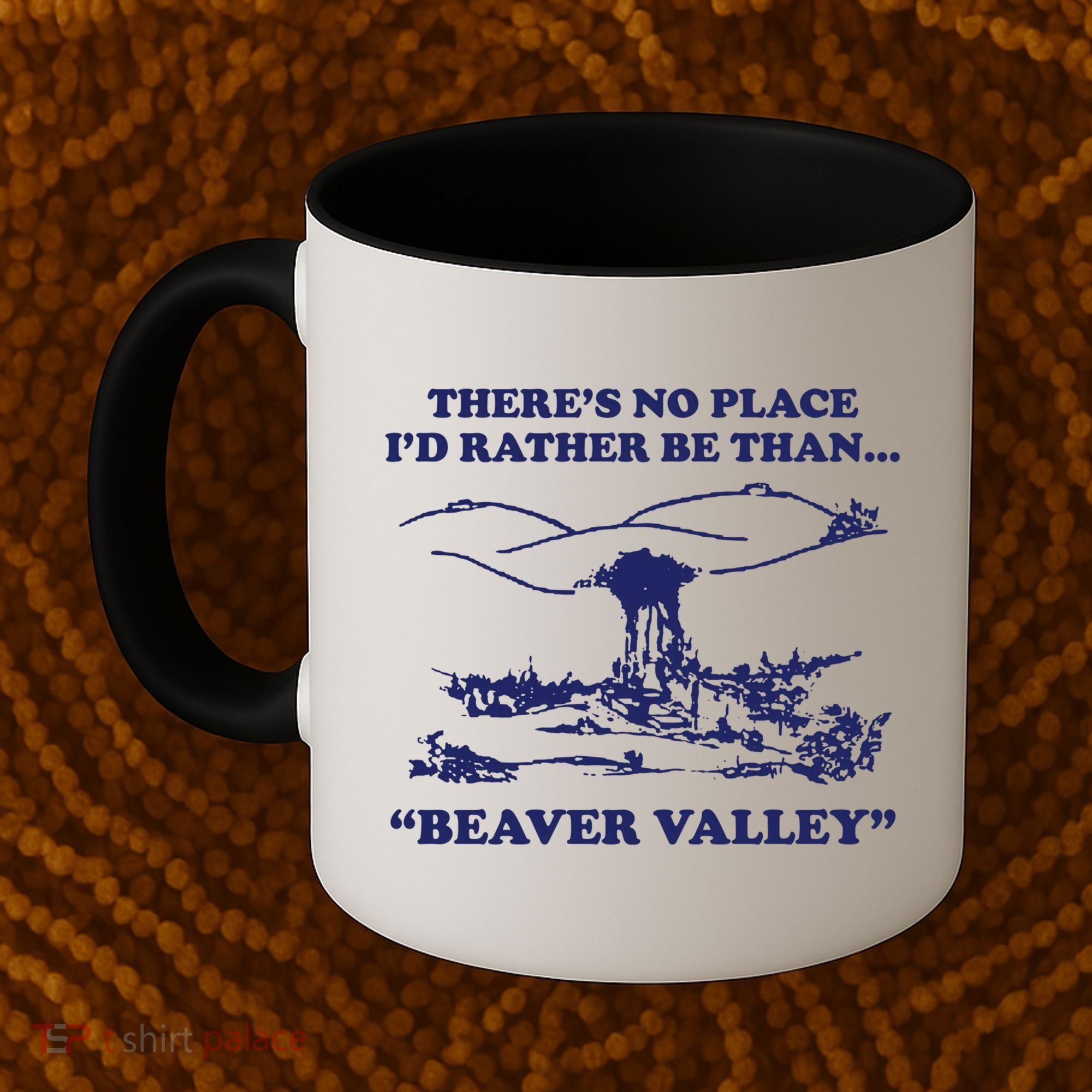 Beaver Valley Funny Offensive Coffee Mug