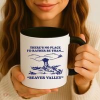 Beaver Valley Funny Offensive Coffee Mug thumb 3