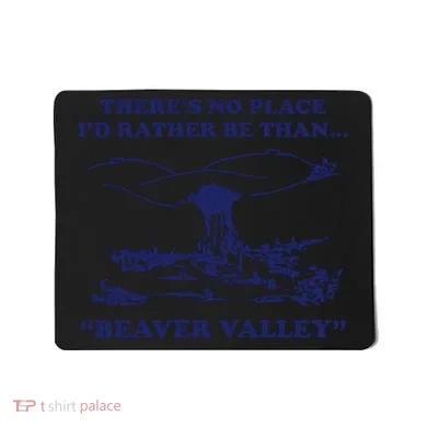 Beaver Valley Funny Offensive Mousepad