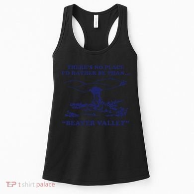 Beaver Valley Funny Offensive Women's Tank Top