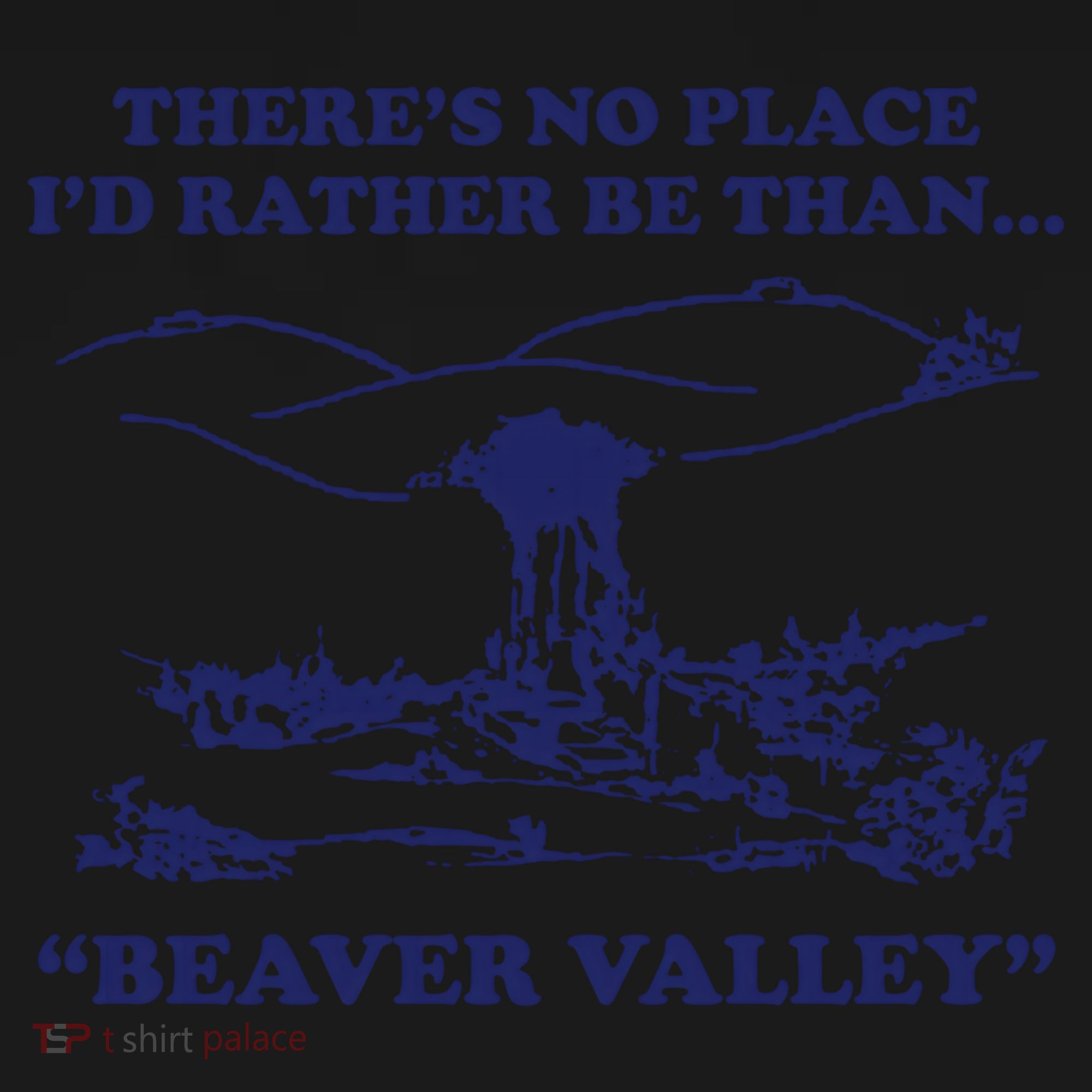 Beaver Valley Funny Offensive Tank Top