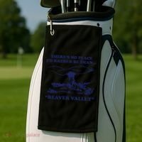 Beaver Valley Funny Offensive Golf Towel thumb 2