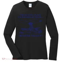 Beaver Valley Funny Offensive Women's Long Sleeve Shirt thumb 0