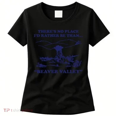 Beaver Valley Funny Offensive Women's T-Shirt