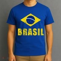 Brasil Vintage Flag Sport T-Shirt thumb 3