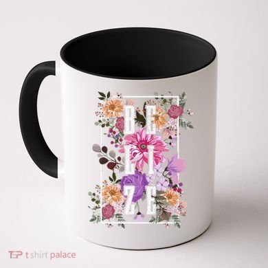 Belize Vintage Flowers Floral Coffee Mug