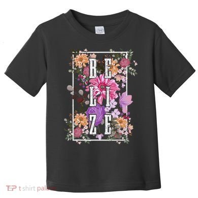 Belize Vintage Flowers Floral Toddler T-Shirt