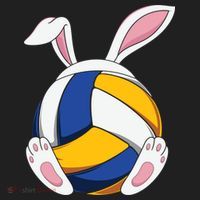 Bunny Volleyball Heartbeat Funny Easter Day Bunny Lovers Gift Beanie thumb 2