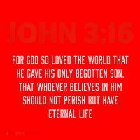Bible Verse John 3 16 Christian Message About GodS Love Santa Hat thumb 1