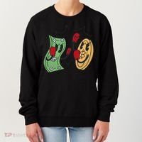 Bitcoin Vs Money Boxing Fight Women's Sweatshirt thumb 0