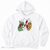 Bitcoin Vs Money Boxing Fight Hoodie thumb 0