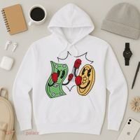 Bitcoin Vs Money Boxing Fight Hoodie thumb 3