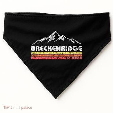 Breckenridge Vintage Mountain USA-Made Doggie Bandana