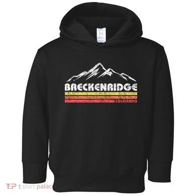 Breckenridge Vintage Mountain Toddler Hoodie