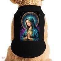 Blessed Virgin Mary Roman Catholic  Doggie Tank thumb 0
