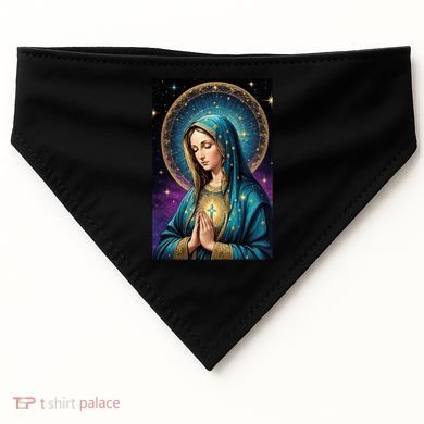 Blessed Virgin Mary Roman Catholic  USA-Made Doggie Bandana