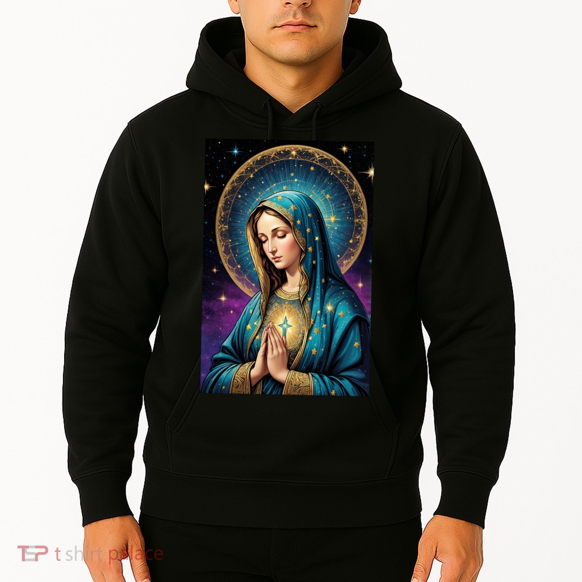 Blessed Virgin Mary Roman Catholic  Hoodie