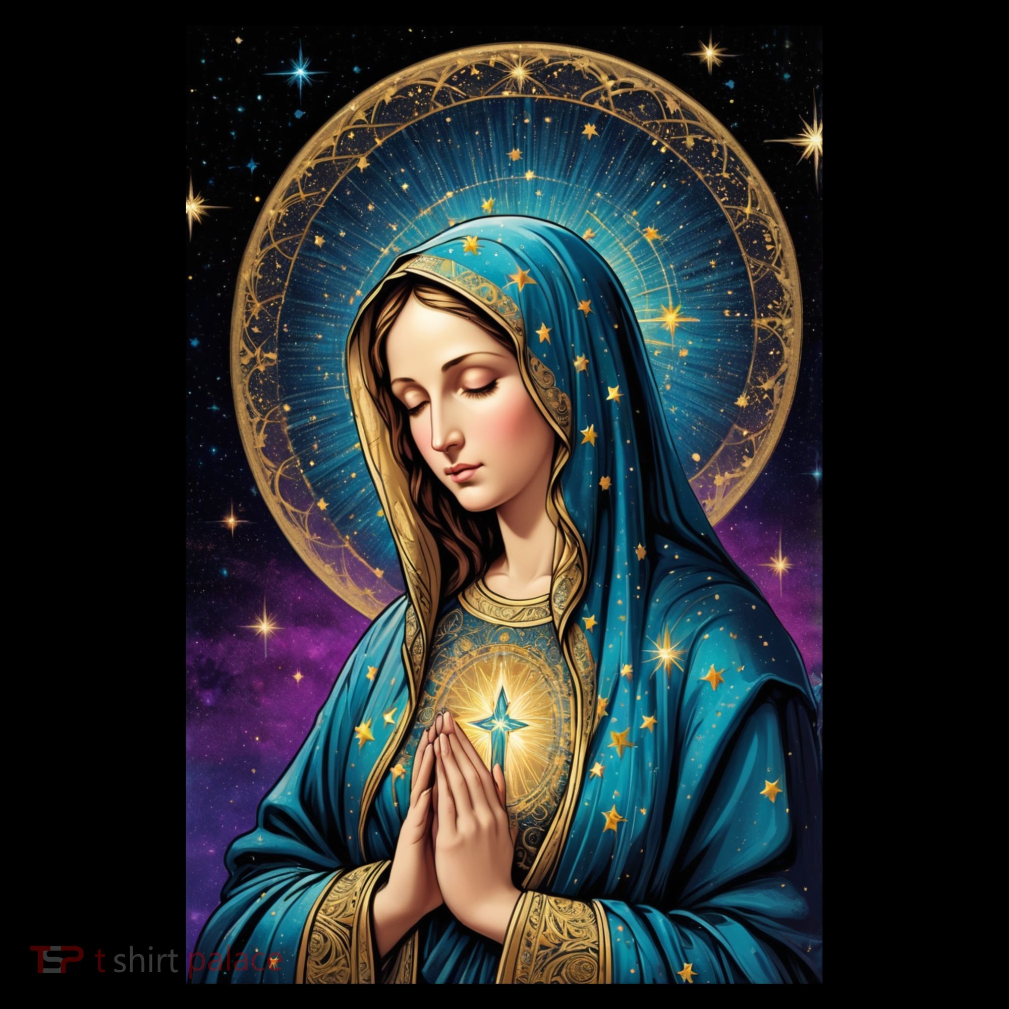 Blessed Virgin Mary Roman Catholic  Hoodie