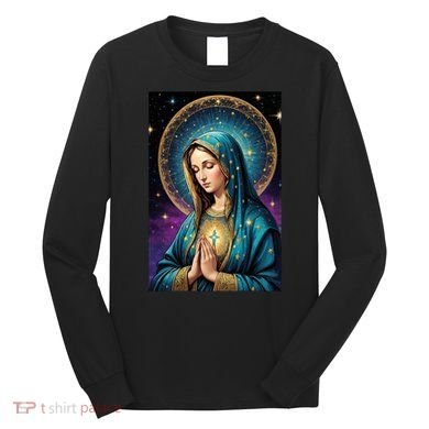 Blessed Virgin Mary Roman Catholic  Long Sleeve Shirt