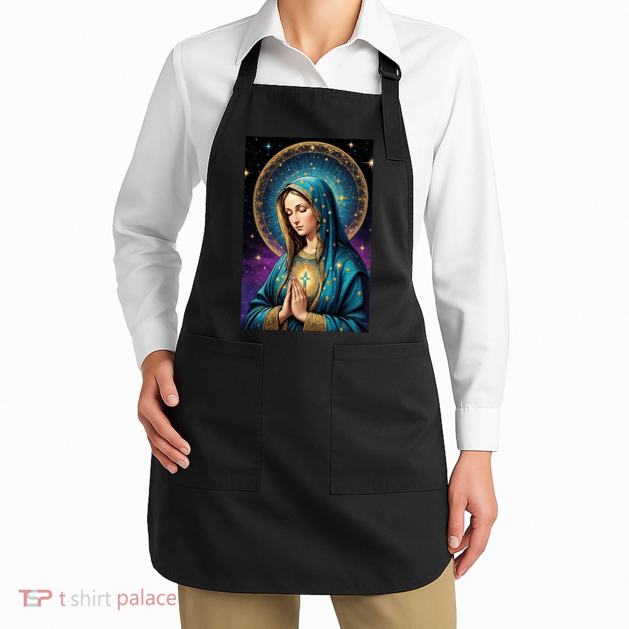 Blessed Virgin Mary Roman Catholic  Apron