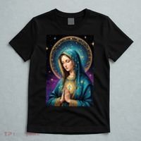 Blessed Virgin Mary Roman Catholic  T-Shirt thumb 5
