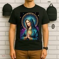 Blessed Virgin Mary Roman Catholic  T-Shirt thumb 6