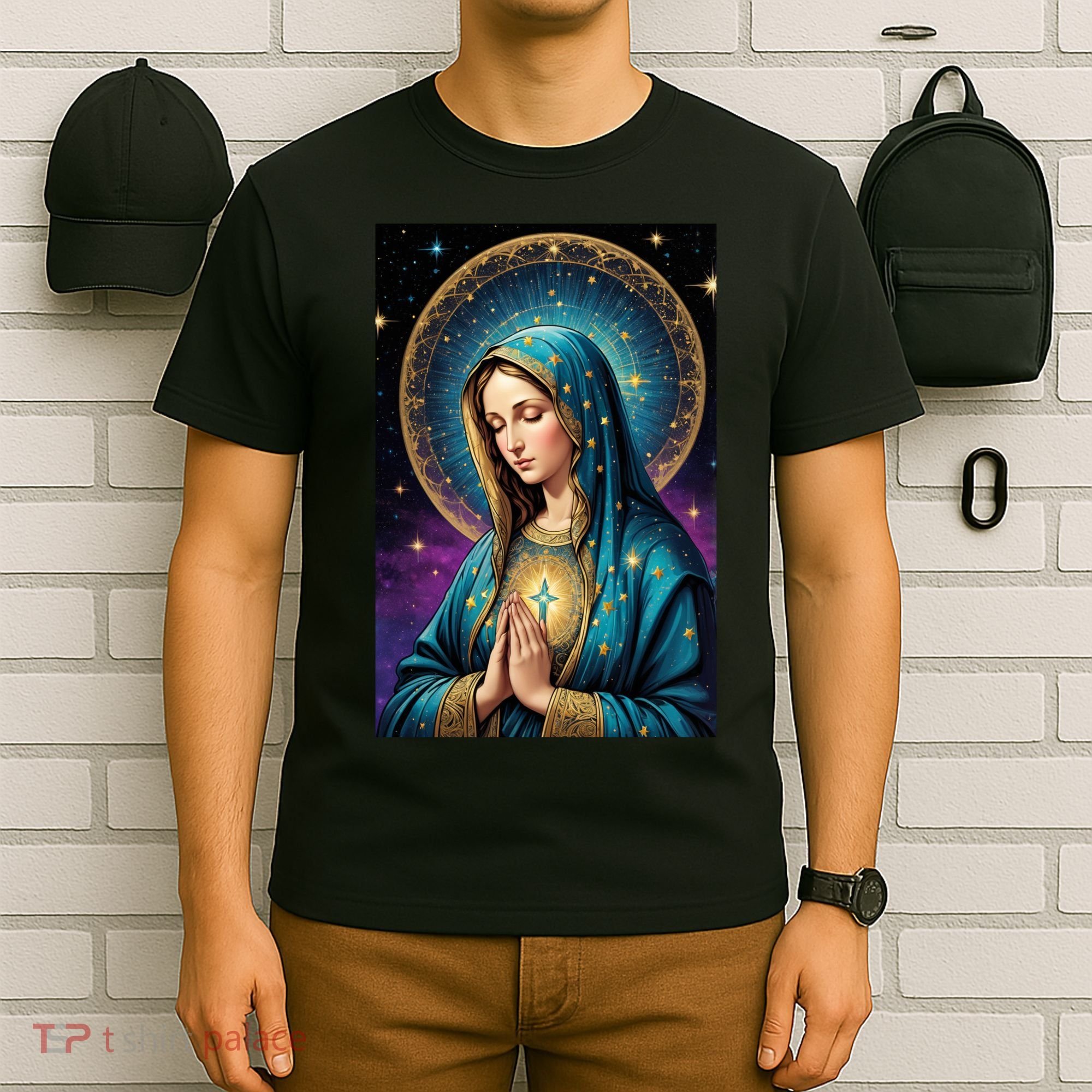 Blessed Virgin Mary Roman Catholic  T-Shirt