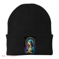 Blessed Virgin Mary Roman Catholic  Beanie thumb 0