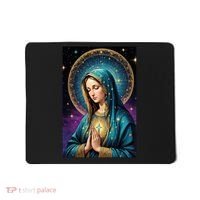 Blessed Virgin Mary Roman Catholic  Mousepad thumb 0