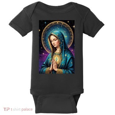 Blessed Virgin Mary Roman Catholic  Baby Bodysuit