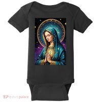 Blessed Virgin Mary Roman Catholic  Baby Bodysuit thumb 0