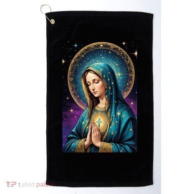 Blessed Virgin Mary Roman Catholic  Golf Towel