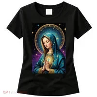 Blessed Virgin Mary Roman Catholic  Women's T-Shirt thumb 0