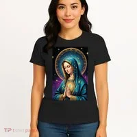 Blessed Virgin Mary Roman Catholic  Women's T-Shirt thumb 4