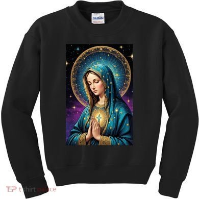 Blessed Virgin Mary Roman Catholic  Kids Sweatshirt