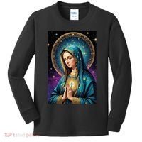 Blessed Virgin Mary Roman Catholic  Kids Long Sleeve Shirt thumb 0