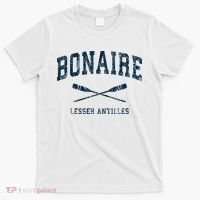 Bonaire Vintage Nautical Paddles Sports Oars T-Shirt thumb 0