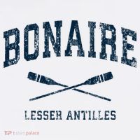 Bonaire Vintage Nautical Paddles Sports Oars T-Shirt thumb 7