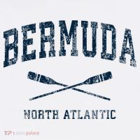 Bermuda Vintage Nautical Paddles Sports Oars T-Shirt thumb 7