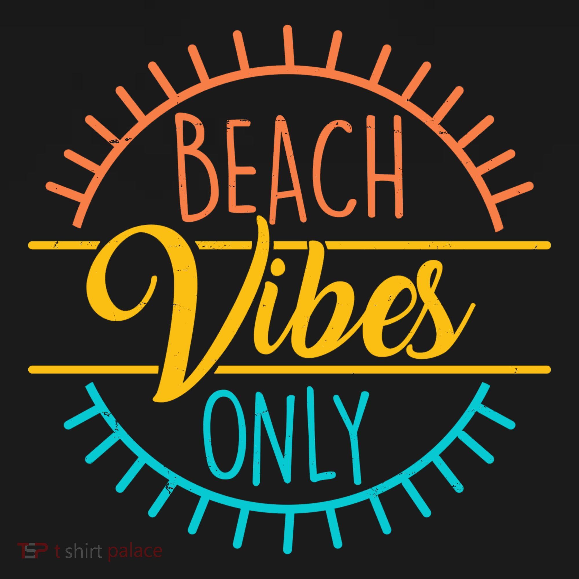 Beach Vibes Only Vacation Travel Ornament