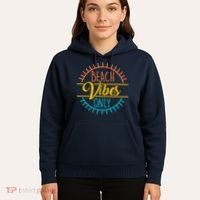 Beach Vibes Only Vacation Travel Hoodie thumb 5