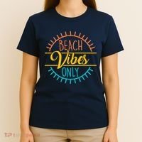 Beach Vibes Only Vacation Travel T-Shirt thumb 4