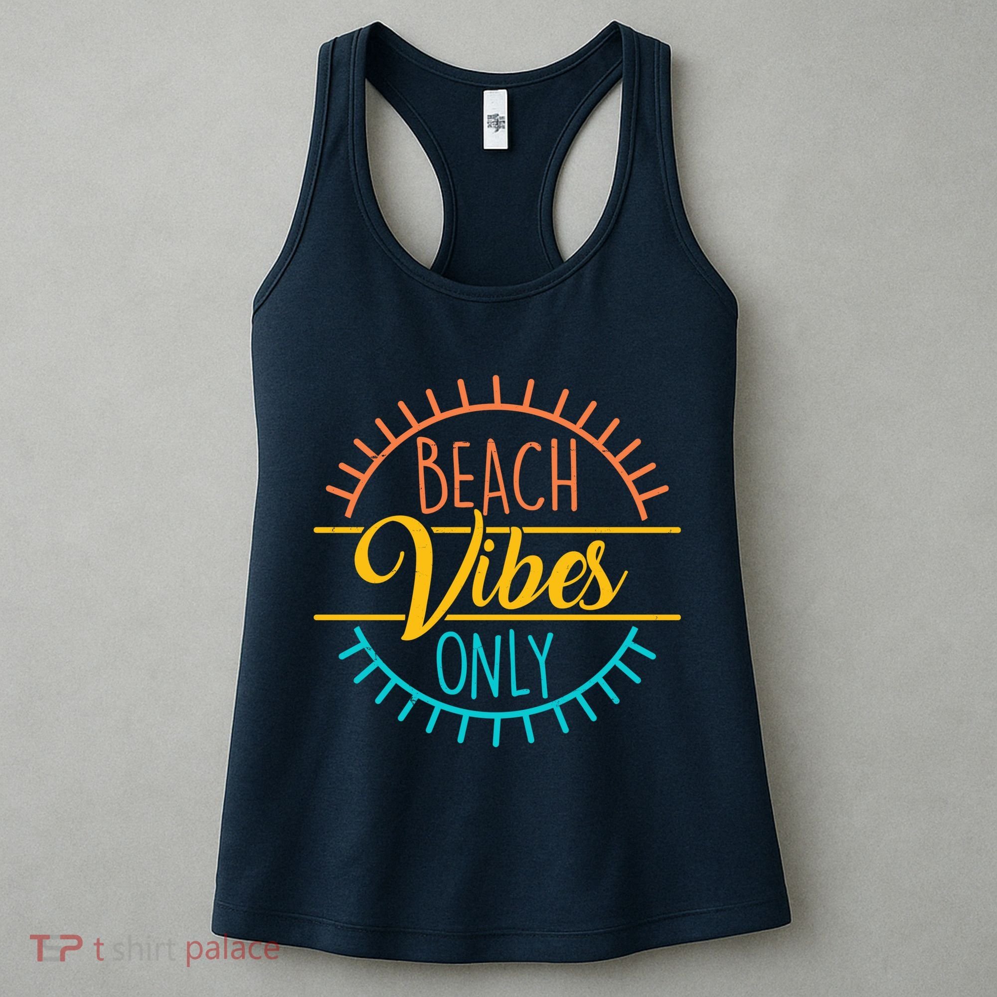 Beach Vibes Only Vacation Travel Women's Tank Top