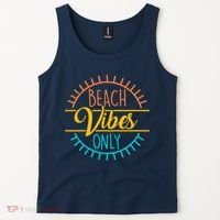 Beach Vibes Only Vacation Travel Tank Top thumb 2