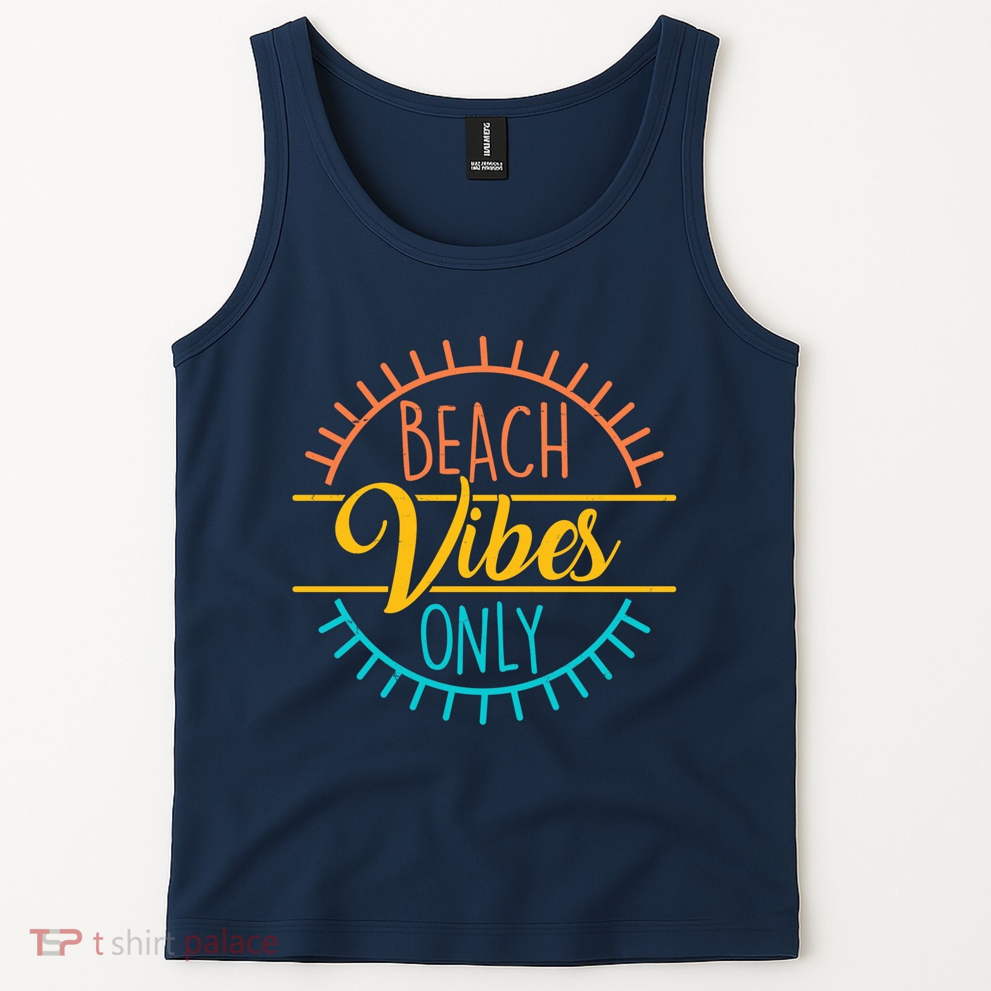 Beach Vibes Only Vacation Travel Tank Top