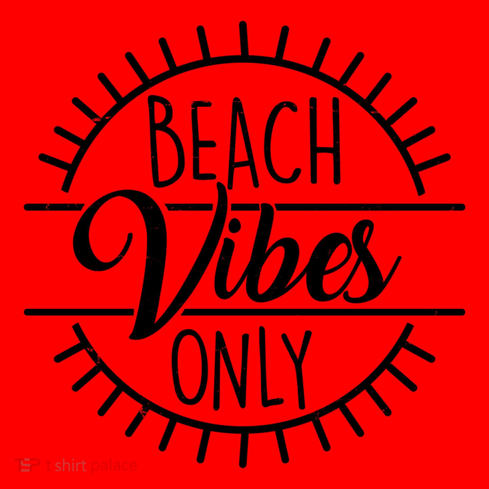 Beach Vibes Only Vacation Travel Santa Hat