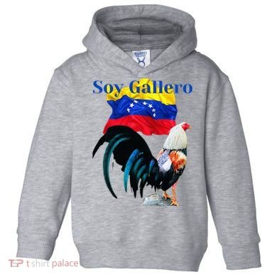 Beautiful Venezuela Rooster Design Soy Gallero Toddler Hoodie